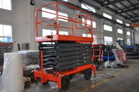 Ανθεκτικός κινητός ανελκυστήρας ψαλιδιού 14 υδραυλικής Χ-ανελκυστήρων πλατφορμών 500kg μέτρα ικανότητας φόρτωσης