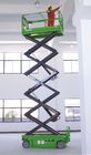 Συμπαγές σχέδιο 12m αυτοπροωθούμενος ηλεκτρικός εναέριος λειτουργώντας πίνακας ανελκυστήρων ψαλιδιού με τη μεγάλη χρησιμοποιώντας περίοδο