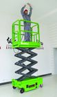 Μίνι κινητός ανελκυστήρας ψαλιδιού, αυτοπροωθούμενη εναέρια πλατφόρμα 3,9 μέτρα ύψους πλατφορμών