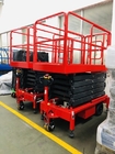 10m ανελκυστήρας ψαλιδιού φορτίων ύψους 230kg πλατφορμών αυτοπροωθούμενος με την πλατφόρμα επέκτασης