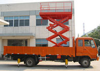 6M τοποθετημένος φορτηγό ανελκυστήρας ψαλιδιού με την πλατφόρμα επέκτασης