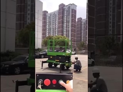 Χειροκίνητη Ανύψωση Ψαλιδωτού Μηχανήματος, Κινητό Ψαλιδωτό Μηχάνημα