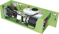 Πράσινη 10m αυτοπροωθούμενη ηλεκτρική ψαλιδιού πλατφόρμα εργασίας ανελκυστήρων εναέρια με το υδραυλικό Drive μηχανών