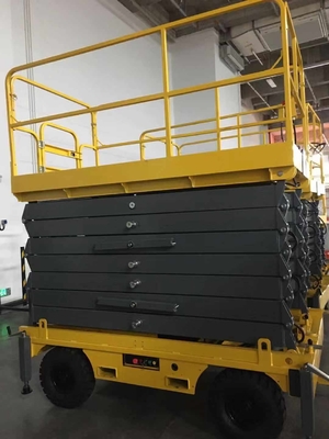 500kg υδραυλικός κινητός ανελκυστήρας 14m ανύψωσης ρυμουλκών