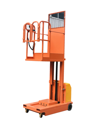 4.5m Battery Powered Full Electric Order Picker Lift Truck Self Propelled