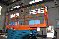 9000mm Height Mobile Scissor Lift Mobile Hydraulic Lift Platform For Cleaning