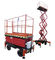 8 Meters Platform Hydraulic Mobile Scissor Lift with Loading Capacity 450Kg